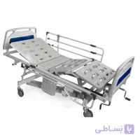 تخت بیمارستانی خانگی برقی«سه شکن» با تنظیم ارتفاع