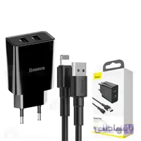 شارژر دیواری سریع ایفون بیسوس مدل TC-012
