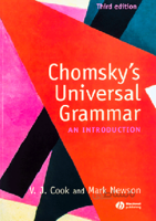 کتاب Chomskys Universal Grammar AN INTRODUCTION اثر جمعی از نویسندگان انتشارات رهنما