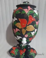 کلمن آب سفالی طرحدار ۲ کد ۱۰۱۶۲۸