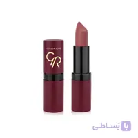 رژ لب جامد گلدن رز مدل Velvet Matte (کد16)