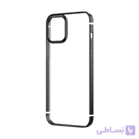 قاب MUTURAL مناسب گوشی ایفون iphone 12 12 pro لبه های مشکی ا MUTURAL case suitable for iphone 12/12 pro