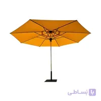 چتر هشت ضلعی پایه فلزی صبا پلاستیک قطر 4 مدل 1005
