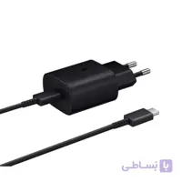 شارژر اصلى سريع همراه با كابل type c سامسونگ گوشى Samsung Galaxy A80 ا 2A Samsung Galaxy A80 Fast travel charger with type c cable