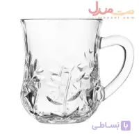 ست فنجان کریستال نوری تازه سری نارسیس
