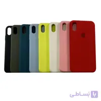 کاور سیلیکونی داخل مخمل آیفون xs max