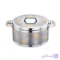 قابلمه گرم نگهدارنده غذا عرشیا مدل HP110 2704 ظرفیت 3.5 لیتر ا ARSHIA HP110-2704 HOTPOT BUBBLE DESIGN
