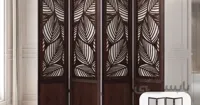 پاراوان مدل برگ (دولایه) در دو رنگ