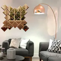آینه دکوراتیو تجسم مدل NEGIN01L