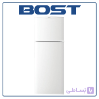 یخچال و فریزر بالا بست مدل BRT130-10 ا Top-mounted refrigerator model BRT130-10 white color