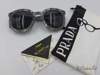 عینک با فریم فلزی نقش کاری شده خاص uv400
