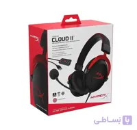 هدست گیمینگ HyperX Cloud II ا HyperX Cloud II - Gaming Headset, 7.1 Surround Sound