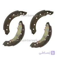 لنت ترمز عقب کفشکی پژو 206 و تندر90 E1 لنت پارس جعبه آبی (صادراتی)