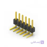 پین هدر نر 1x40 نود درجه 2mm