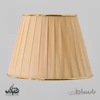 شید آباژور مدل پلیسه سایز 28 کرم – سرپیچ E27