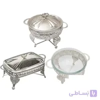 ظروف سوفله دیانا مدل گلدیس مجموعه سه عددی