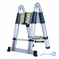 نردبان تلسکوپی 2 طرفه 6 متری