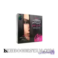 رنگ موی گیاهی ابریشم – مشکی
