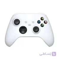 دسته بازی (کنترلر) کنسول مایکروسافت ایکس باکس وان - سری جدید - سفید رباتی ا Microsoft Xbox One Wireless Controller - New Series - Robot White