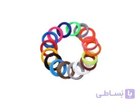 فیلامنت 5متری پرینتر 3 بعدی ABS آبی قطر 1.75mm