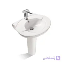 روشویی پایه دار مروارید مدل رویال 65