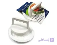 همبرگر زن دستی