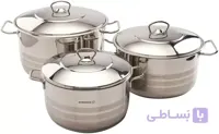 سرویس قابلمه 6 پارچه استیل کرکماز مدل A1803