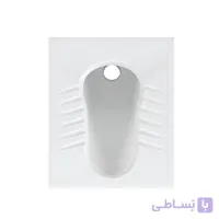 توالت ایرانی چینی کرد مدل آرین ریم لس