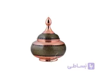 قندان مس و خاتم بزرگ بزرگ آقاجانی