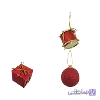 تزئینات درخت کریسمس مدل کلبه مدل STCH190