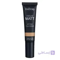 کرم پودر ایزادورا مدل Natural Matt oil free شماره 18