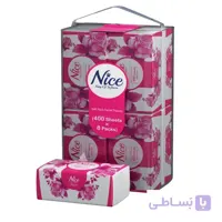 دستمال کاغذی 8 عددی نایس - 3200 برگ