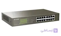 سوئیچ 16 پورت آی پی کام G1116P-16-150W ا IPCOM G1116P-16-150W 16PoE 10/100/1000 Mbps Rackmount Switch