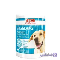 مولتی ویتامین سگ بایوپت اکتیو مدل Bio PetActive Vitalidog وزن 100 گرم
