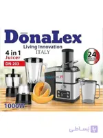 آبمیوه گیر ۴ کاره دونالکس مدل Donalex DN-203 - کد 316
