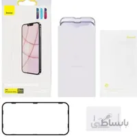 پک 2تایی محافظ صفحه شیشه ای تمام صفحه ضد اشعه Apple iPhone 13 Baseus Anti-Blue SGBL020402