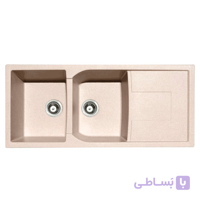 سینک ظرفشویی گرانیتی تکنوگاز مدل TTQ-22113R ا Tecnogas TTQ-22113R Granite Sink