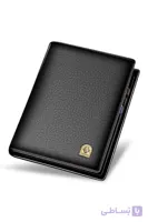 کیف پول مردانه برند Laorentou رنگ مشکی کد ty93728840