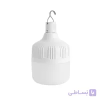 چراغ آویز چادر مدل شارژی 80 وات با نور مهتابی
