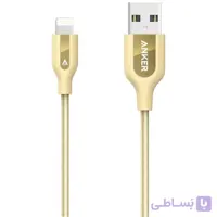 کابل تبدیل USB به لایتنینگ انکر مدل A8121 powerline طول 0.9 متر - سفید صدفی