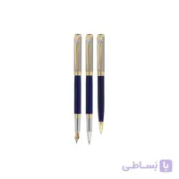 ست خودکار، روان نویس و خودنویس یوروپن مدل Esprit-301 نیمه آبی