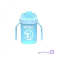 لیوان آبمیوه خوری 230 میلی لیتر پاستل تویست شیک Twistshake