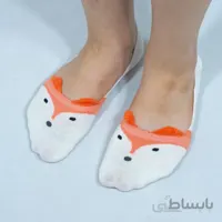 جوراب کالج روباه سفید نارنجی
