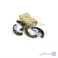 لنت ترمز تویوتا یاریس 2012 - 2008 برند اصلی تویوتا مناسب عقب ( کفشکی )