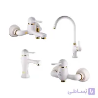 شیرآلات درخشان مدل هوکا وایت