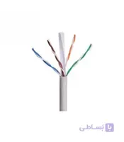 کابل Cat6 مس کی نت UTP حلقه 305 متری تست پرمننت