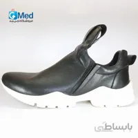 کفش چرم طبی زنانه پاتکان کد ۱۰۹۷- رنگ مشکی