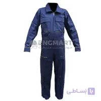لباس کار یکسره جنس پارچه پنبه کتان ضخیم درجه یک