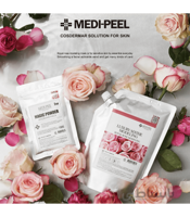 ماسک گل رز لاتکسی 2 فاز عصاره گل رز کره ای MEDI PEEL
