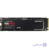 حافظه SSD اینترنال سامسونگ مدل 980PRO PCIe Gen 4.0x4 NVMe M.2 2280 ظرفیت 2 ترابایت ا SAMSUNG 980 PRO 2TB PCIe Gen 4.0x4 NVMe M.2 2280 Internal SSD